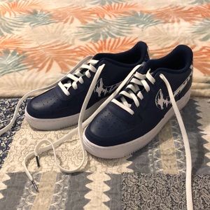 Navy Nike Air Force 1